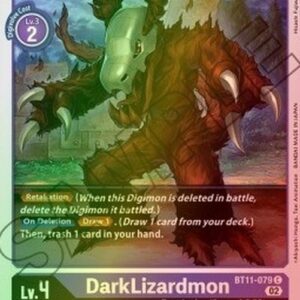 Digimon DarkLizardmon (-079) (V.2)