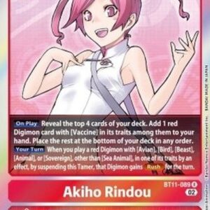 Digimon Akiho Rindou (-089) (V.1)