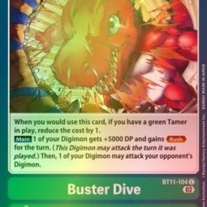 Digimon Buster Dive (-104) (V.2)