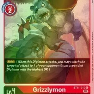 Digimon Grizzlymon (-010) (V.2)
