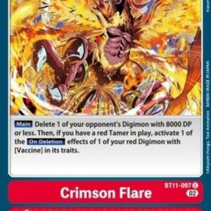 Digimon Crimson Flare (-097) (V.1)