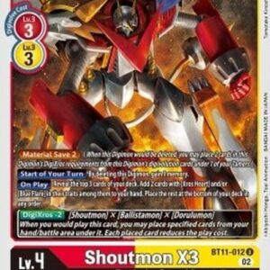 Digimon Shoutmon (-012) (V.1)