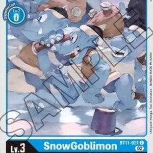 Digimon SnowGoblimon (-021) (V.1)