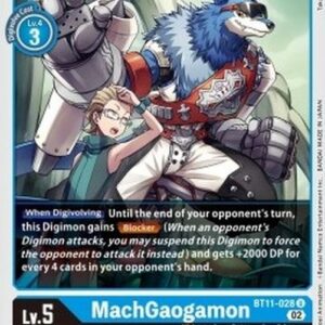 Digimon MachGaogamon (-028) (V.1)