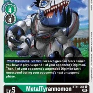 Digimon MetalTyrannomon (-055) (V.1)