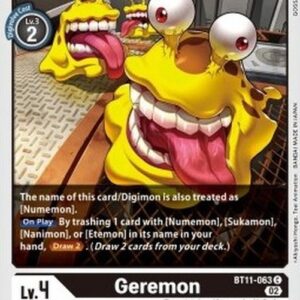 Digimon Geremon (-063) (V.1)