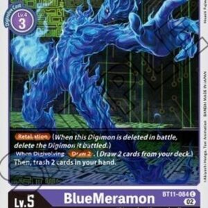 Digimon BlueMeramon (-084) (V.1)