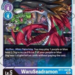 Digimon WaruSeadramon (-085) (V.1)