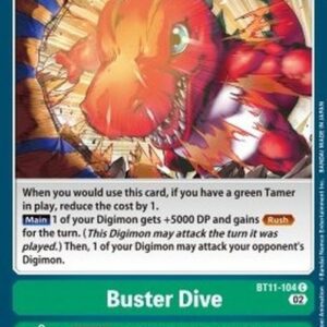 Digimon Buster Dive (-104) (V.1)