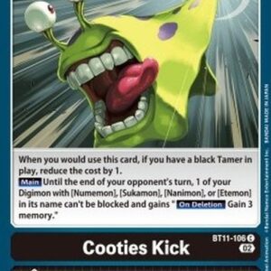 Digimon Cooties Kick
