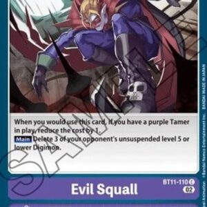 Digimon Evil Squall (-110) (V.1)