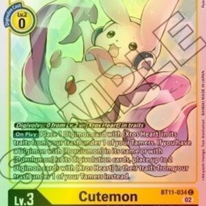 Digimon Cutemon (-034) (V.2)