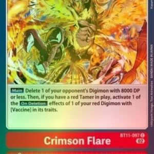Digimon Crimson Flare (-097) (V.2)