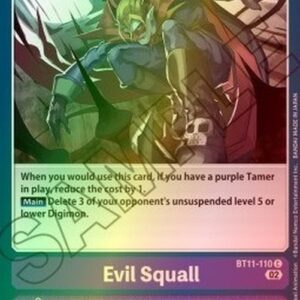 Digimon Evil Squall (-110) (V.2)