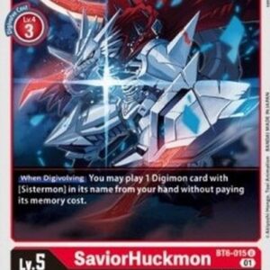 Digimon BT-06P SaviorHuckmon