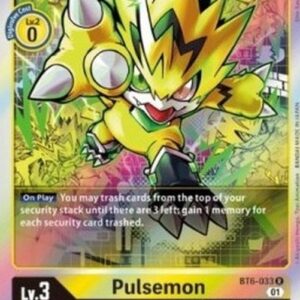 Digimon Pulsemon (-033) (V.1)