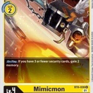 Digimon BT-06P Mimicmon