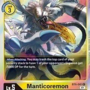 Digimon BT-06P Manticoremon
