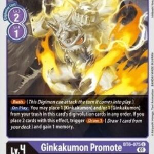 Digimon BT-06P Ginkakumon Promote