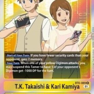 Digimon BT-06P T.K. Takaishi & Kari Kamiya