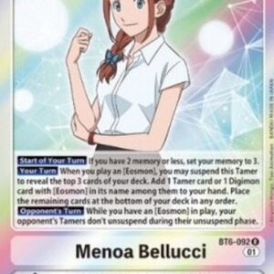 Digimon BT-06P Menoa Bellucci
