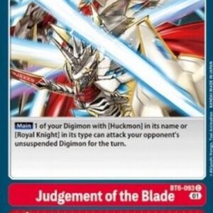 Digimon Judgement of the Blade