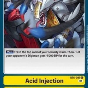 Digimon BT-06P Acid Injection