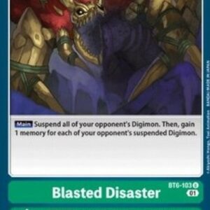 Digimon BT-06P Blasted Disaster