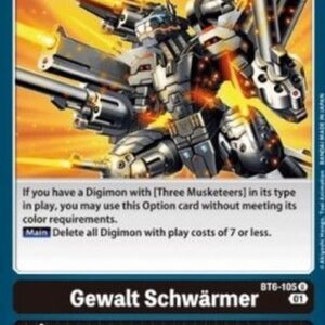 Digimon BT-06P Gewalt Schwarmer