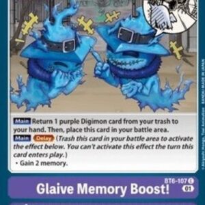 Digimon Glaive Memory Boost!