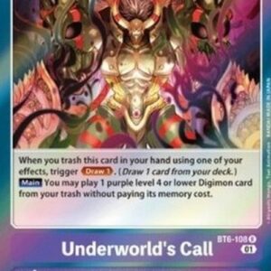 Digimon BT-06P Underworld's Call