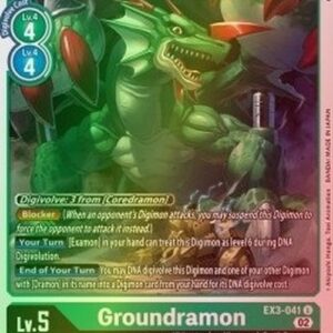 Digimon Groundramon (-041) (V.2)