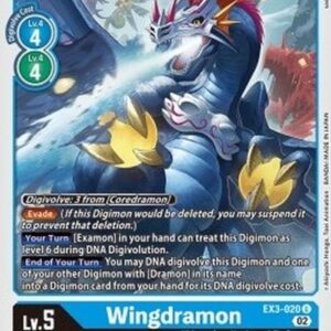 Digimon Wingdramon (-020) (V.1)