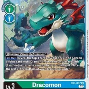 Digimon Dracomon (-037) (V.1)