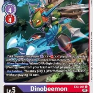 Digimon Dinobeemon (-061) (V.1)