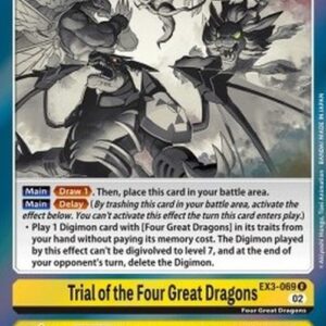 Digimon Trial of the Four Great Dragons