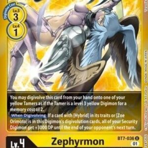 Digimon BT-11P Zephyrmon