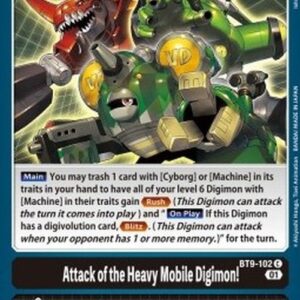 Digimon Attack of the Heavy Mobile Digimon!