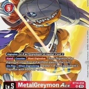 Digimon PB-XX MetalGreymon Ace