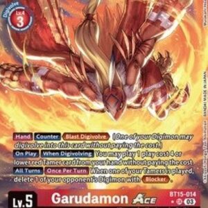 Digimon Garudamon Ace (-014) (V.2)