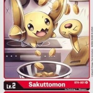 Digimon BT-04P Sakuttomon