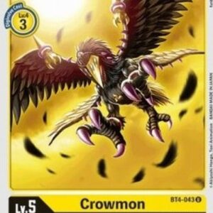 Digimon BT-04P Crowmon