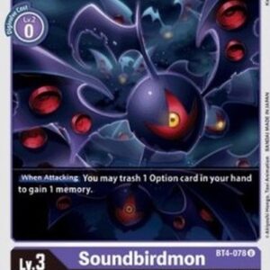 Digimon BT-04P Soundbirdmon