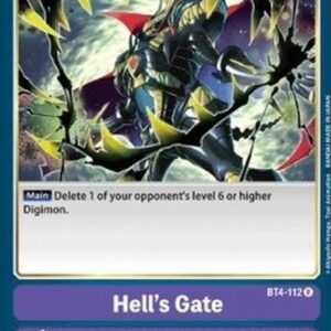 Digimon BT-04P Hell’s Gate
