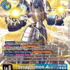 Digimon Seraphimon Ace (-028) (V.2)