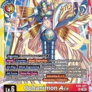 Digimon Ophanimon Ace (-027) (V.1)