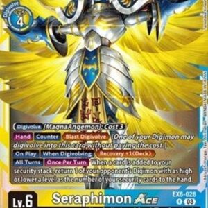 Digimon Seraphimon Ace (-028) (V.1)