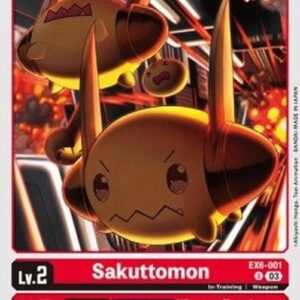 Digimon Sakuttomon (-001) (V.1)