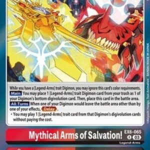 Digimon Mythical Arms of Salvation!