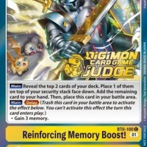 Digimon JP Reinforcing Memory Boost!